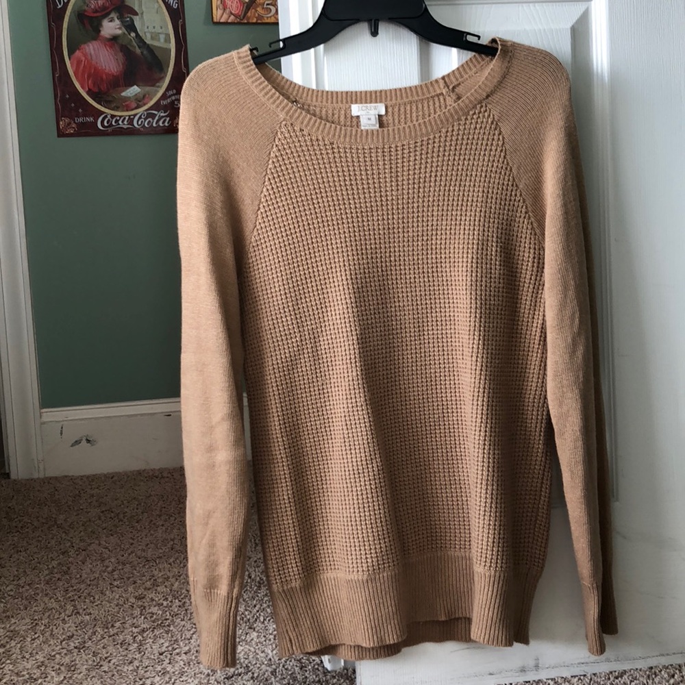 J. Crew Chic Tan Sweater